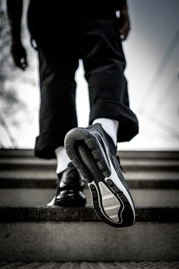 Am Fuß: Der Air Max 270 Flyknit