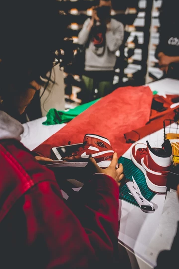 Nike Air Jordan 1 Mid Customization Event by SNIPES - Photo Recap