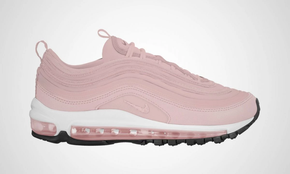 Air max 97 pink and white on sale