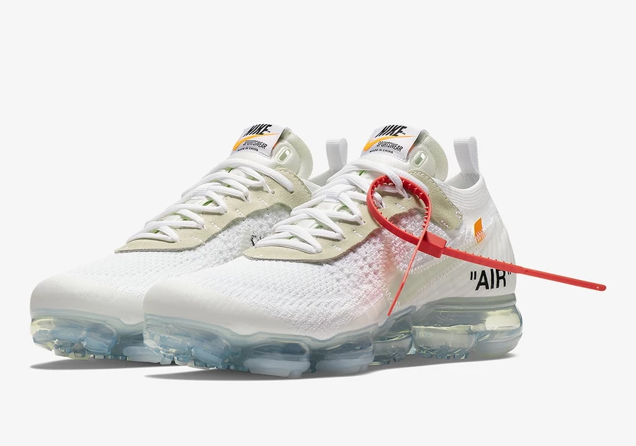 OFF-WHITE x VaporMax White AA3831-100 Dead Stock