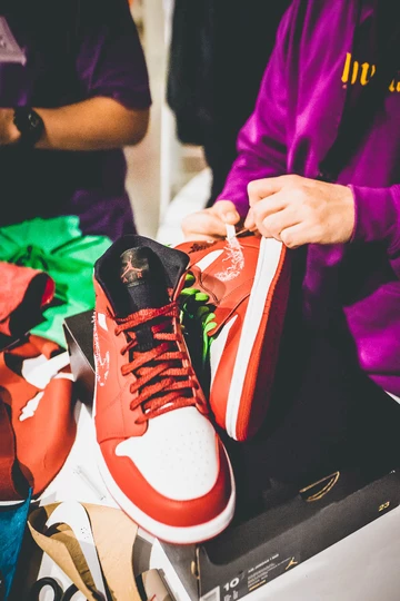 Nike Air Jordan 1 Mid Customization Event by SNIPES - Photo Recap