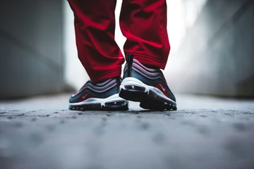 Nike Air Max 97 Wolf Grey / Red