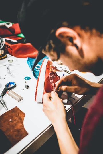 Nike Air Jordan 1 Mid Customization Event by SNIPES - Photo Recap