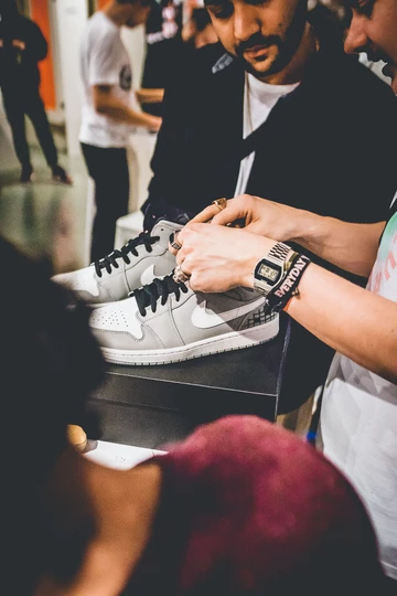 Nike Air Jordan 1 Mid Customization Event by SNIPES - Photo Recap