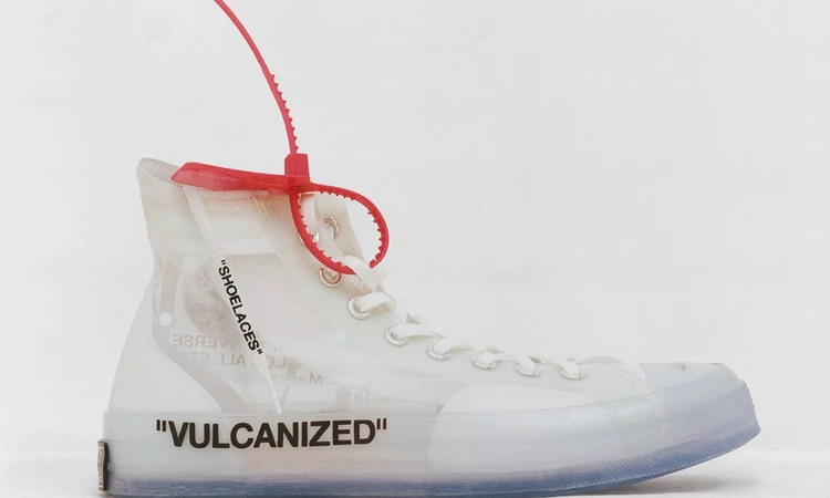 Off White Converse Chuck Taylor Dead Stock