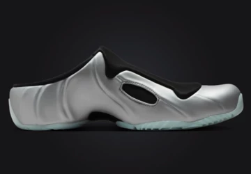 Nike Clogposite Metalic Silver Innenseite