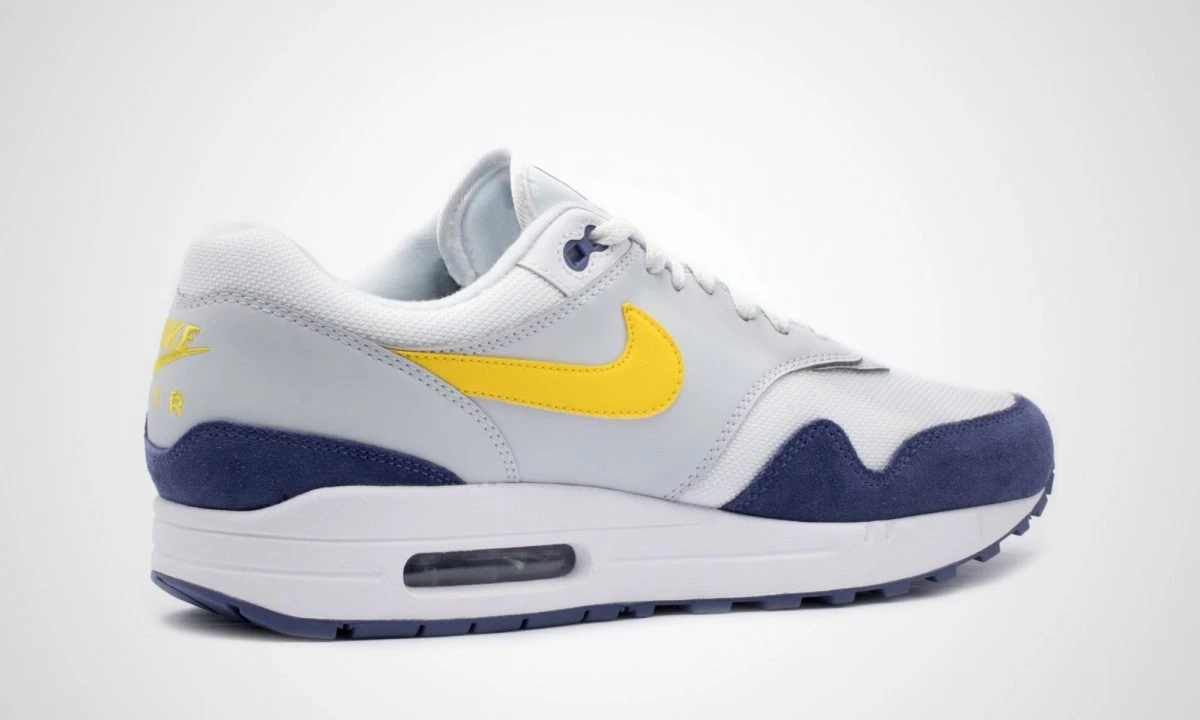 Air max 1 yellow blue online