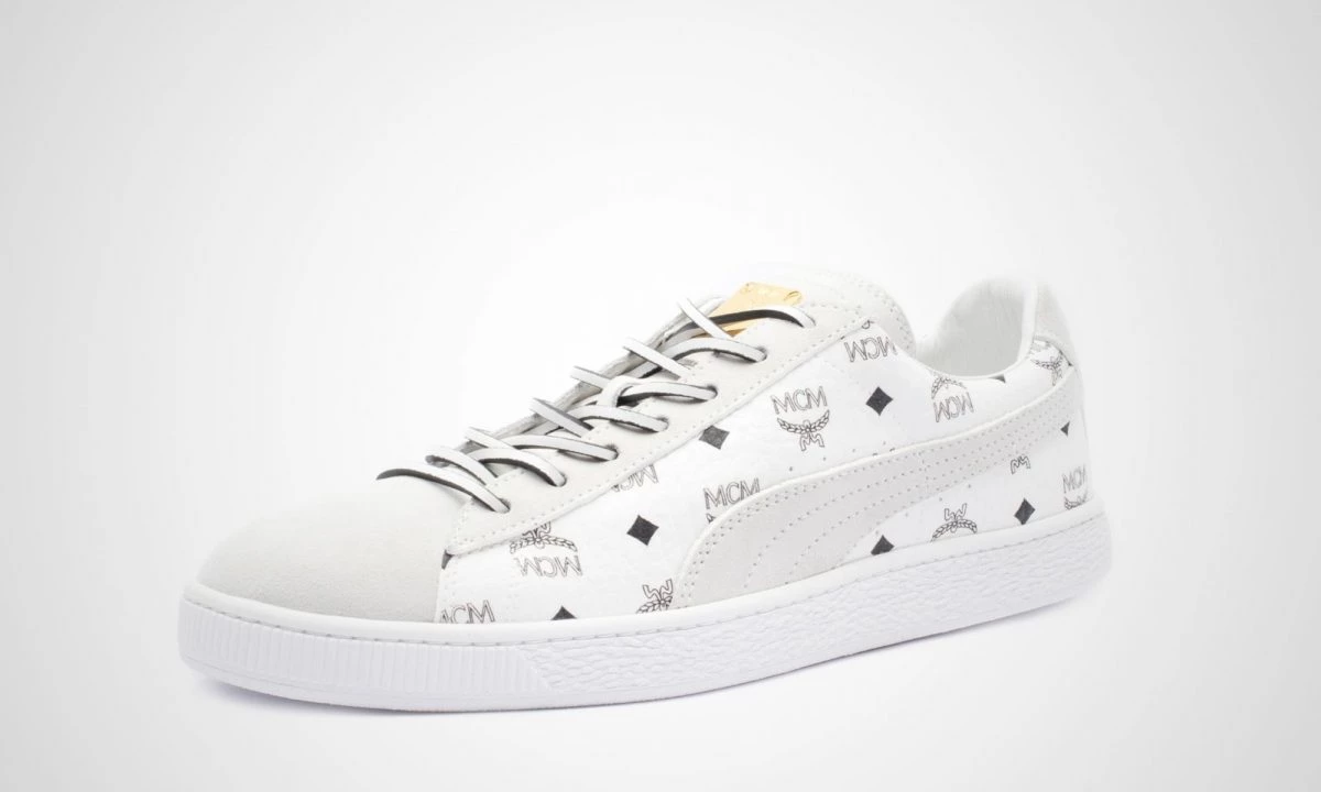 Puma x MCM Suede Classic White 366299-02 Dead Stock