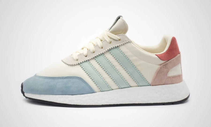 adidas gazelle silver green womens Custom Hand Painted Rainbow Pride Flag Adidas Stan Smiths – B Street Shoes main image 0