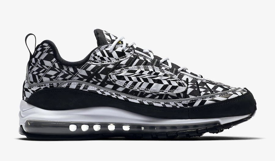 Air max 98 black white online