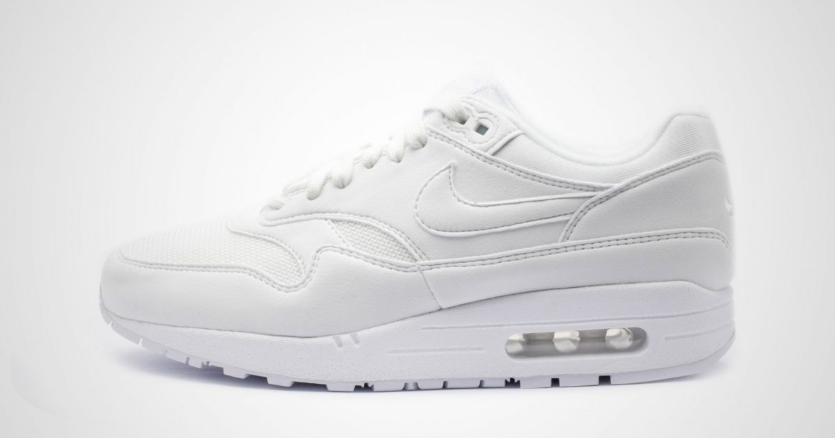 air max 1 all white