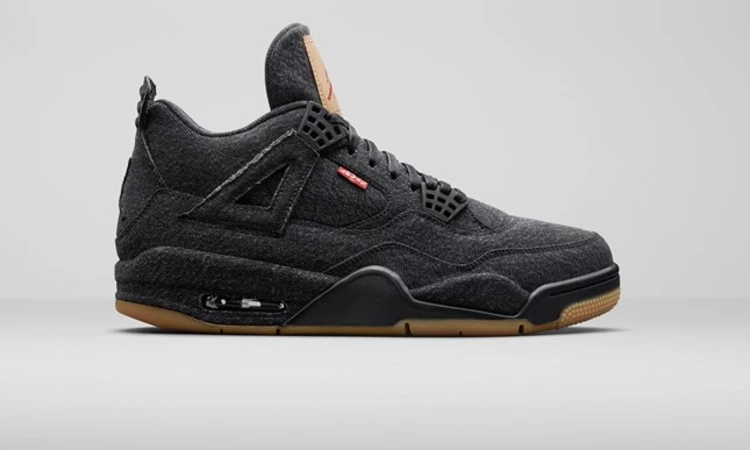 Nike Air Jordan 4 Levis Black