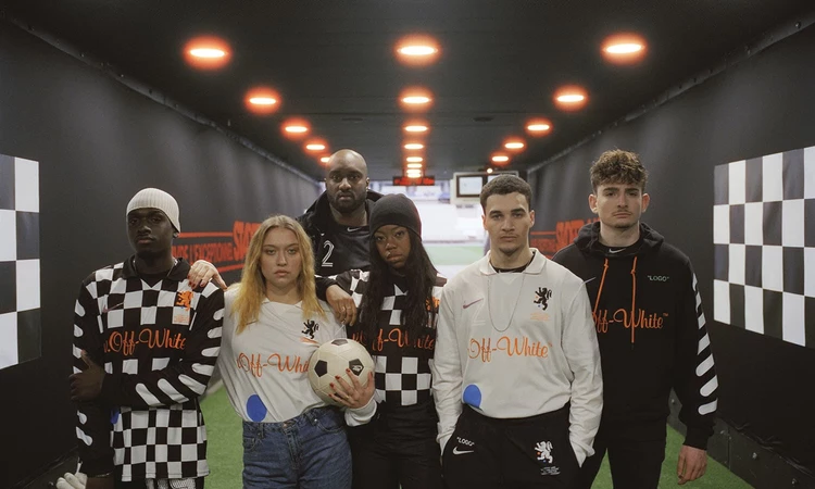 OFF WHITE x Nike Soccer Mon Amour Collection Dead Stock