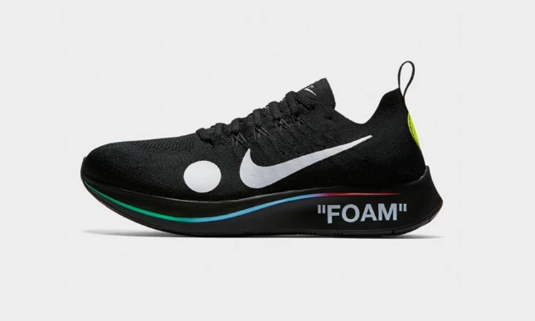 OFF WHITE Nike Zoom Fly Mercurial Flyknit Black Dead Stock