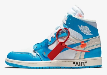 Off White Nike Air Jordan 1 UNC