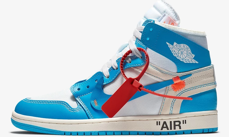 Off White Nike Air Jordan 1 UNC AQ0818 148 Dead Stock