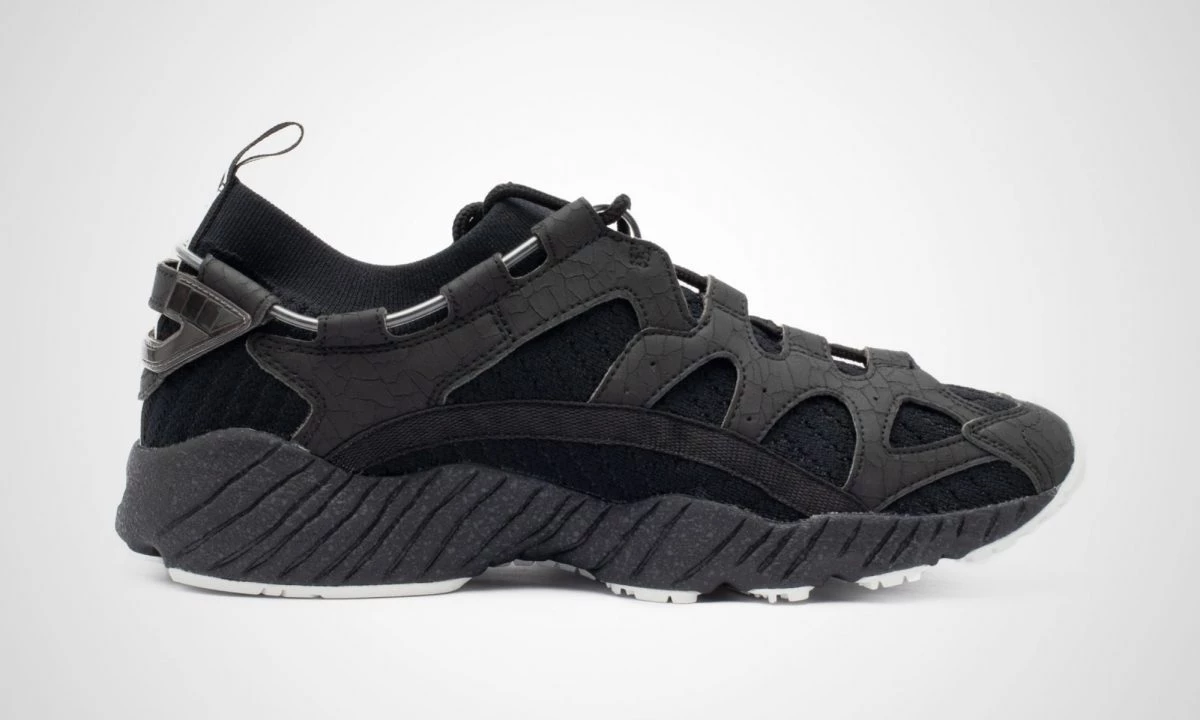 Asics tiger gel mai black online