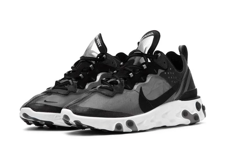 All black react element online