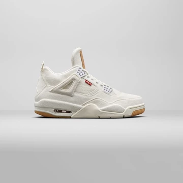 Nike Air Jordan 4 Levis White