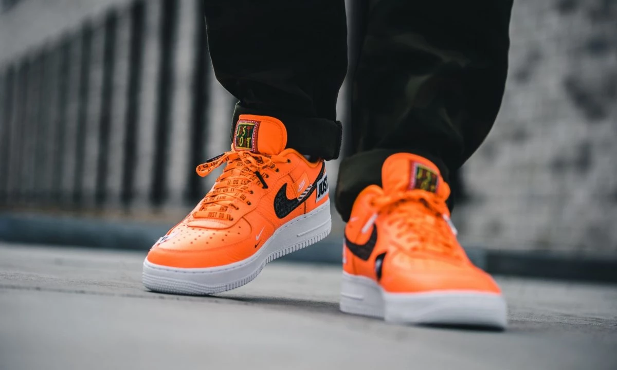 Nike air force 1 low jdi orange hotsell