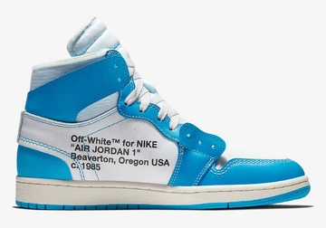 Off White Nike Air Jordan 1 UNC