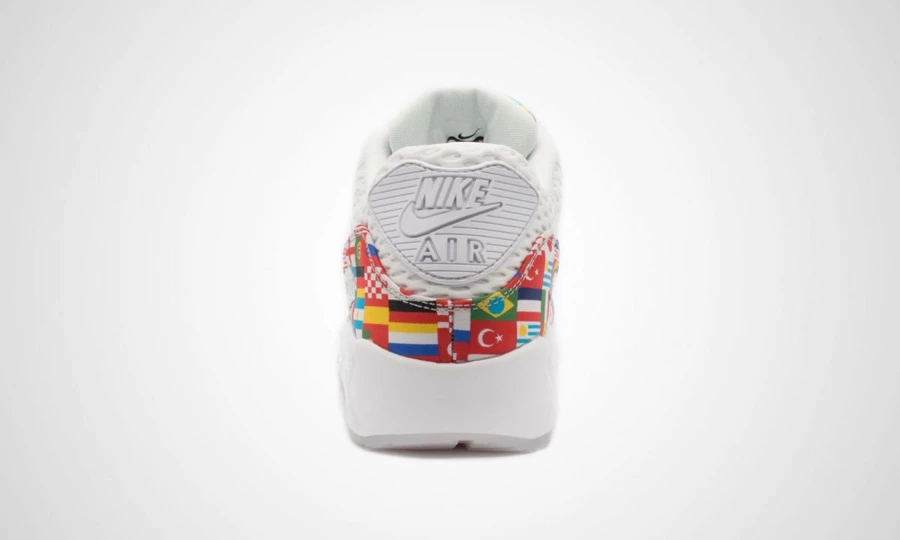 Nike Air Max 90 NIC QS International Flag AO5119-100 Dead Stock