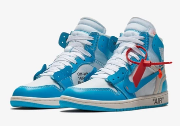 Off White Nike Air Jordan 1 UNC
