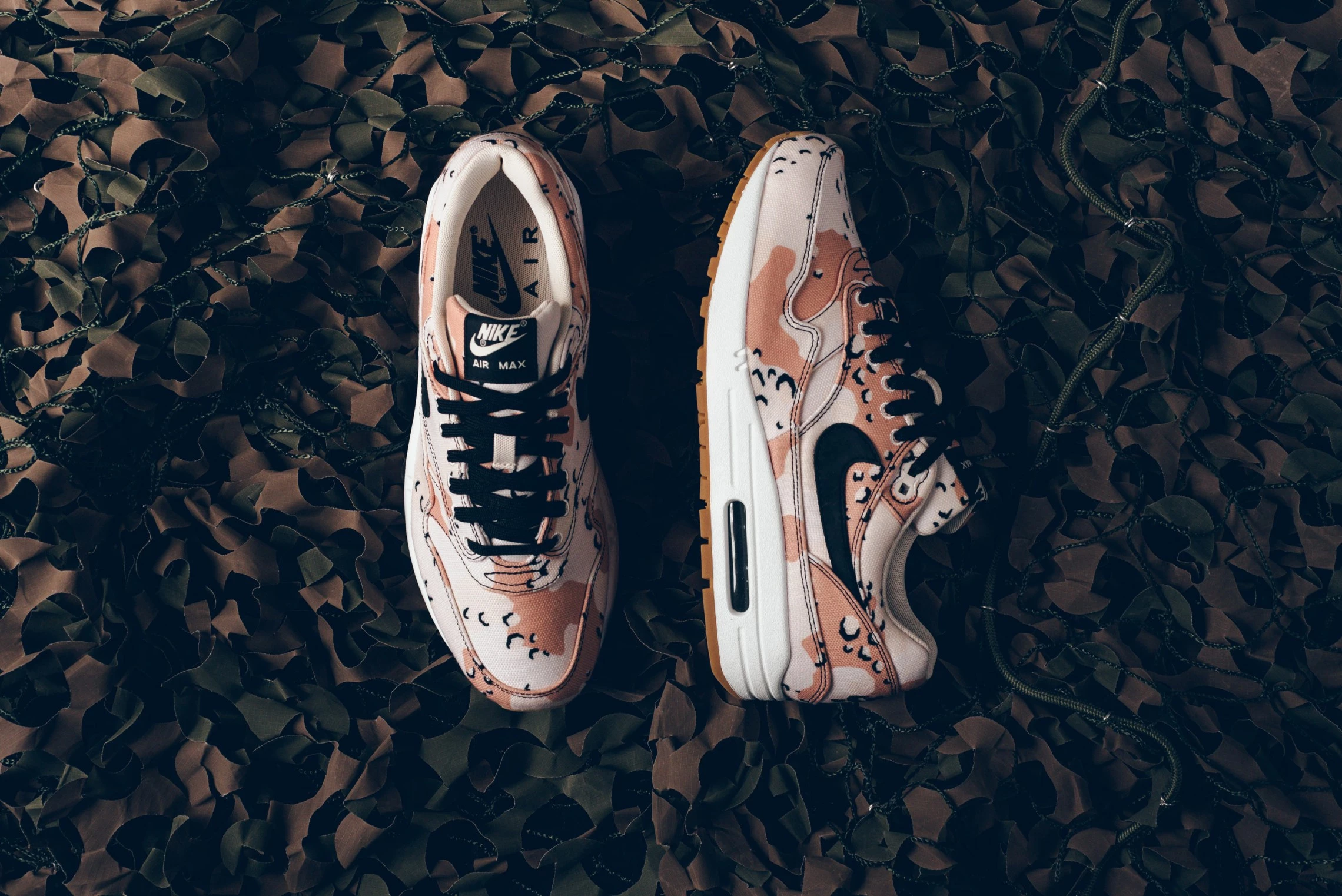 Nike air max 1 premium beach black praline best sale