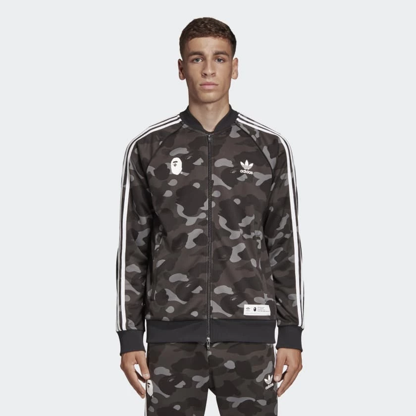 Adidas x bape winterjacke 2025