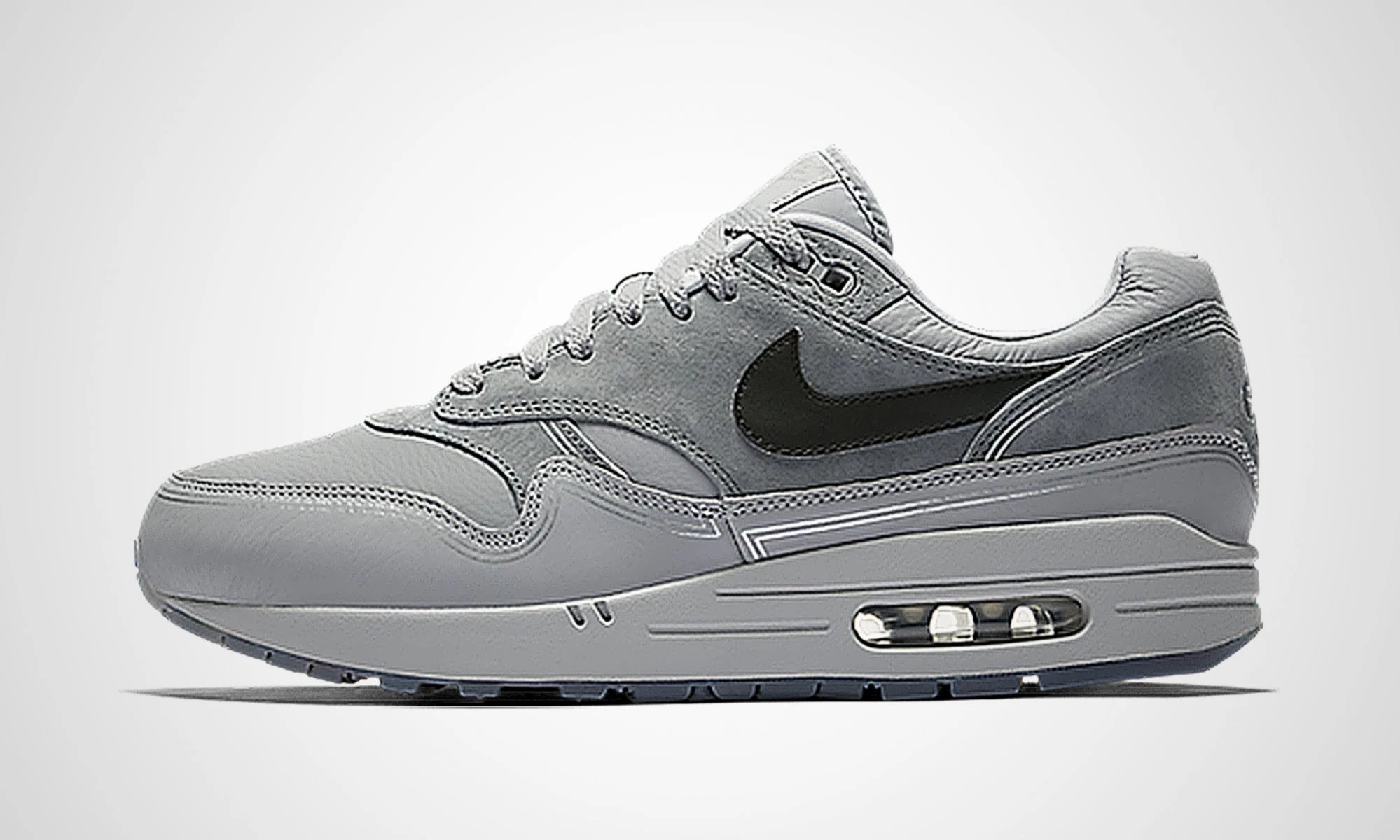 Nike Air Max 1 Centre Pompidou Grey Dead Stock