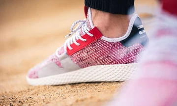 Pharrell Williams x adidas Afro Tennis HU V2 Red