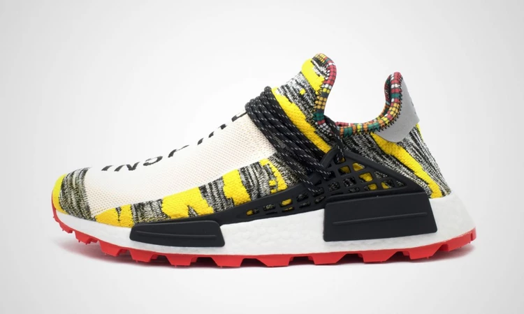 Adidas pharrell human race nmd yellow hotsell