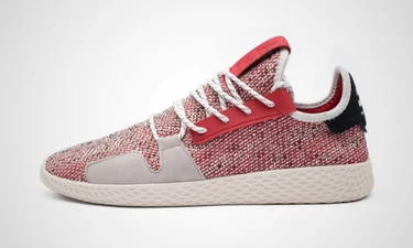 Pharrell Williams x adidas Afro Tennis HU V2 Red