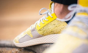 Pharrell Williams x adidas Afro Tennis HU V2 Yellow