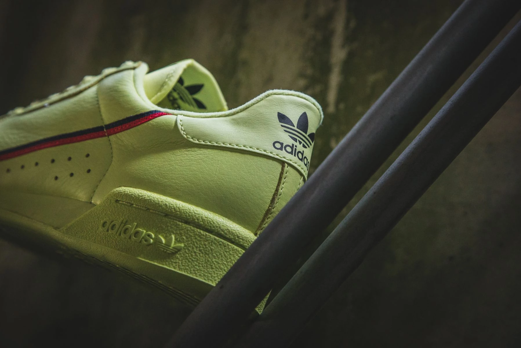 adidas Continental 80 Semi Frozen Yellow Dead Stock