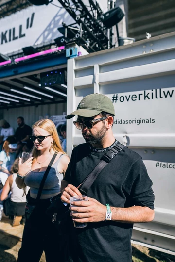 OVERKILL x adidas Falcon x Lollapalooza Pop Up - Photo Recap