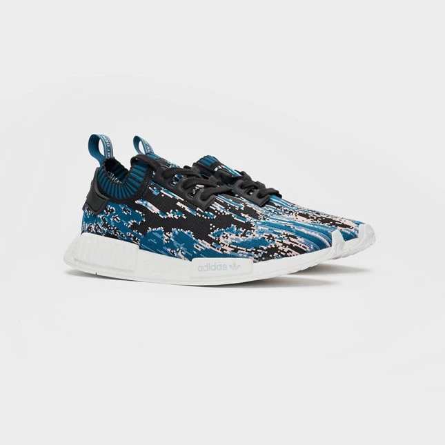 adidas gazelle silver green womens Adidas NMD SNS R1 PK Datamosh 1.0 main image 0