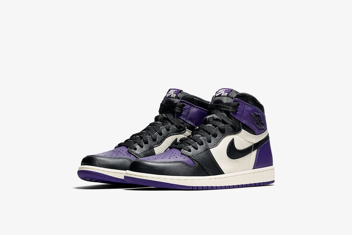 Jordan Retro High Court Purple The Purple And White Jordans Purple