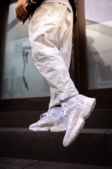 adidas Yung-1 Cloud White - on feet