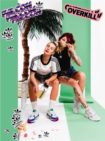 OVERKILL x adidas Falcon x Lollapalooza Pop Up