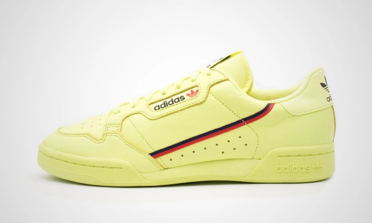 adidas Continental 80 Semi Frozen Yellow Dead Stock