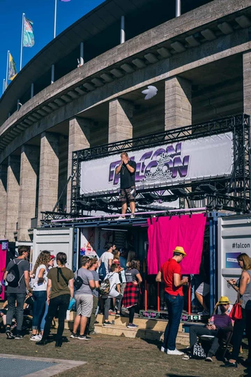 OVERKILL x adidas Falcon x Lollapalooza Pop Up - Photo Recap