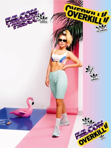 OVERKILL x adidas Falcon x Lollapalooza Pop Up