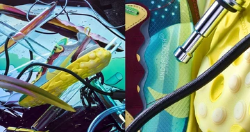 Nike React Element 87 Undercover Electric Yellow