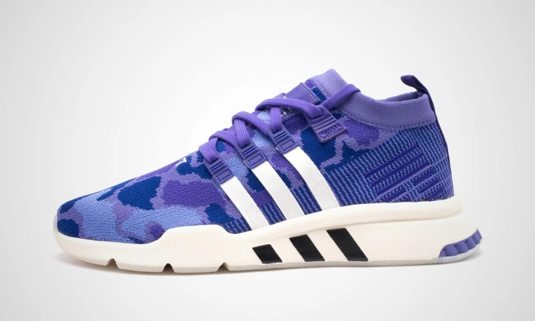 Adidas originals eqt support adv trainer in lilac hotsell