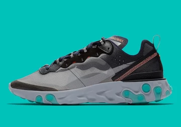 Nike React Element 87 Neptune Green