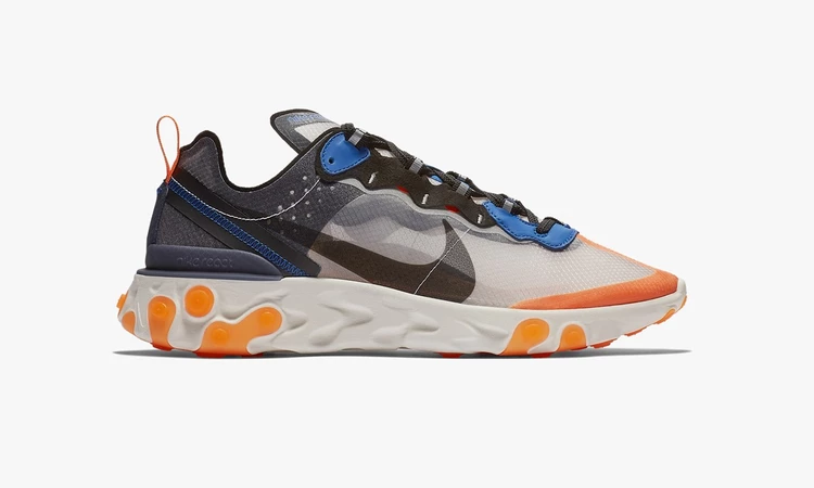 Nike React Element 87 Total Orange Aq1090 004 Dead Stock