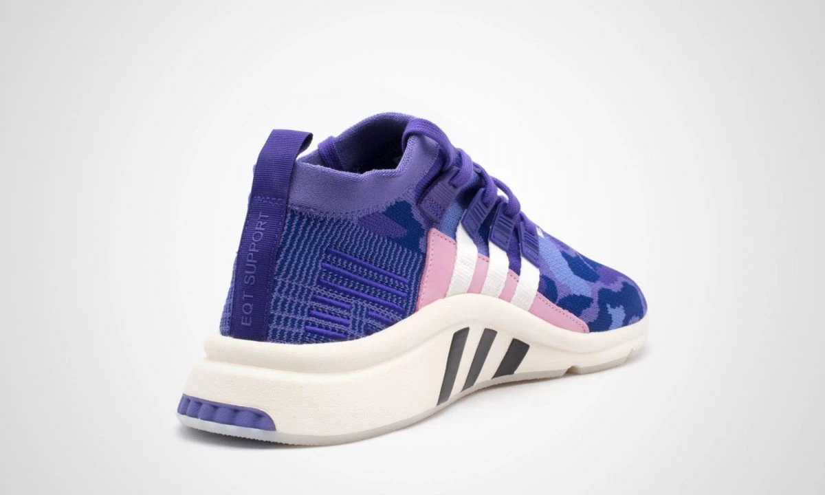 Adidas originals eqt support adv sneaker in lilac hotsell