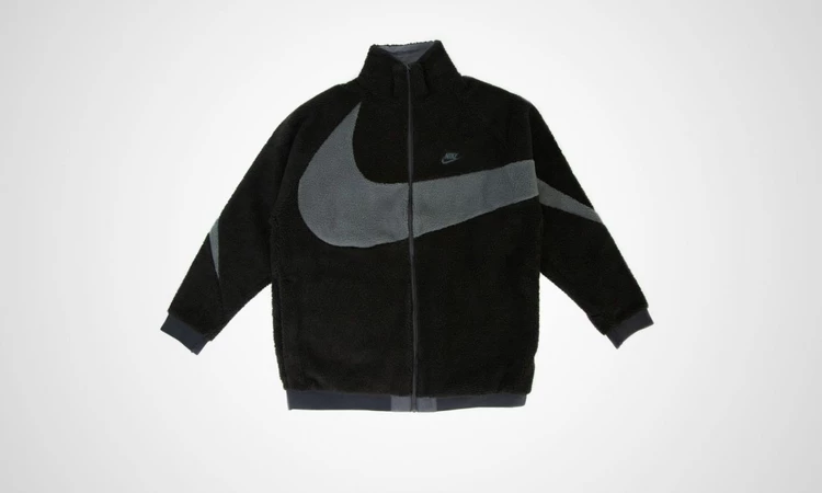 Nike Sportswear Reversible Sherpa Jacket Black