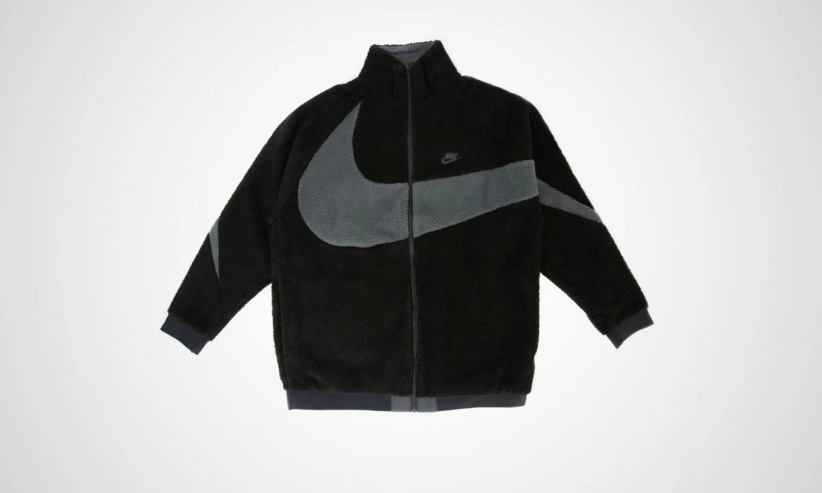 Nike Sportswear Reversible Sherpa Jacket Black AJ2701-011 | Dead Stock